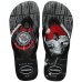 Chinelo Havaianas Top Times Corinthians Masculina - Preto