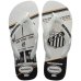 Chinelo Havaianas Top Times Santos Masculino - Branco e Preto
