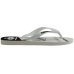 Chinelo Havaianas Top Times Santos Masculino - Branco e Preto