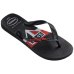 Chinelo Havaianas Top Times São Paulo Masculino - Preto e Vermelho