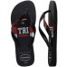 Chinelo Havaianas Top Times São Paulo Masculino - Preto e Vermelho
