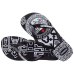Chinelo Havaianas Top Times Vasco da Gama - Preto e Branco