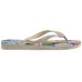 Chinelo Havaianas Top Warner Classics Masculino - Bege Palha