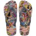 Chinelo Havaianas Top Warner Classics Masculino - Cinza e Amarelo