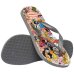 Chinelo Havaianas Top Warner Classics Masculino - Cinza e Amarelo