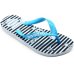 Chinelo Havaianas Top Warner Logo Fc - Branco e Azul