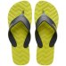 Chinelo Havaianas Track Waves Masculino - Amarelo e Preto