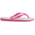 Chinelo Havaianas Tradicional - Branco e Rosa