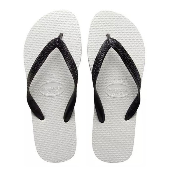Chinelo Havaianas Tradicional - Preto e Branco
