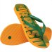 Chinelo Havaianas Vai Brasil Unissex - Amarelo