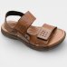 Sandália Couro Itapuã Master 1252 Masculina - Marrom Claro