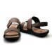 Sandália Couro Itapuã 312 Masculina - Marrom Escuro