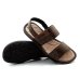 Sandália Couro Itapuã 312 Masculina - Marrom Escuro