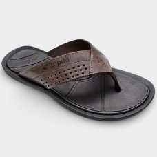 Chinelo Couro Itapuã Master 393 Masculina - Marrom