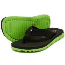 Sandália Kenner Kivah Cushy Masculina - Preto e Verde