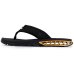 Chinelo Kenner Flamengo Rakka Masculino - Preto e Dourado