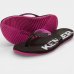 Chinelo Infantil Kenner Red Kids - Preto e Rosa