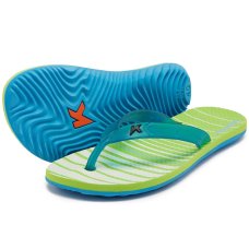 Chinelo Kenner Summer Degradê Masculino - Verde e Azul