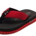 Chinelo Infantil Kenner Kivah Kids TKS - Preto e Vermelho