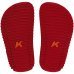 Chinelo Infantil Kenner Kivah Kids TKS - Preto e Vermelho