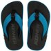 Chinelo Infantil Kenner Kivah Kids TKS - Preto e Azul