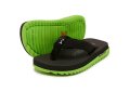 Chinelo Infantil Kenner Kivah Cushy Kids - Preto e Verde