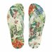 Chinelo Kenner Summer Botanical Masculino - Branco e Verde