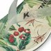 Chinelo Kenner Summer Botanical Masculino - Branco e Verde