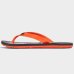 Chinelo Kenner Summer Caveira Masculino - Preto e Laranja