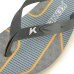 Chinelo Kenner Summer Classic Masculino - Preto e Amarelo