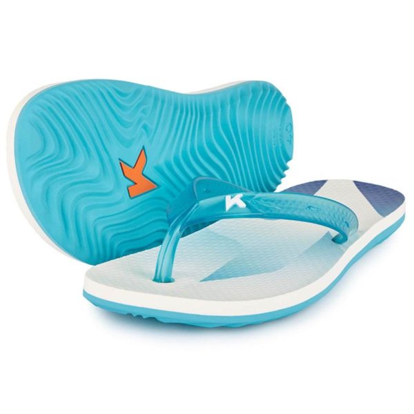 Chinelo Kenner Summer Clean Masculino - Branco e Azul