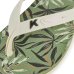 Chinelo Kenner Summer Dunas Masculino - Verde e Branco