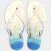 Chinelo Kenner Summer Flow Masculino - Branco e Verde