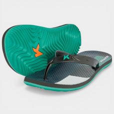 Chinelo Kenner Summer Grid Masculino - Preto e Verde