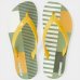 Chinelo Kenner Summer Grid Masculino - Verde e Amarelo