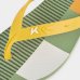 Chinelo Kenner Summer Grid Masculino - Verde e Amarelo