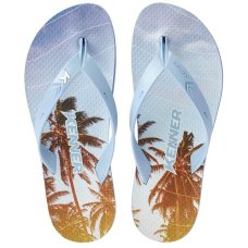 Chinelo Kenner Summer Sunset Masculino - Preto e Amarelo