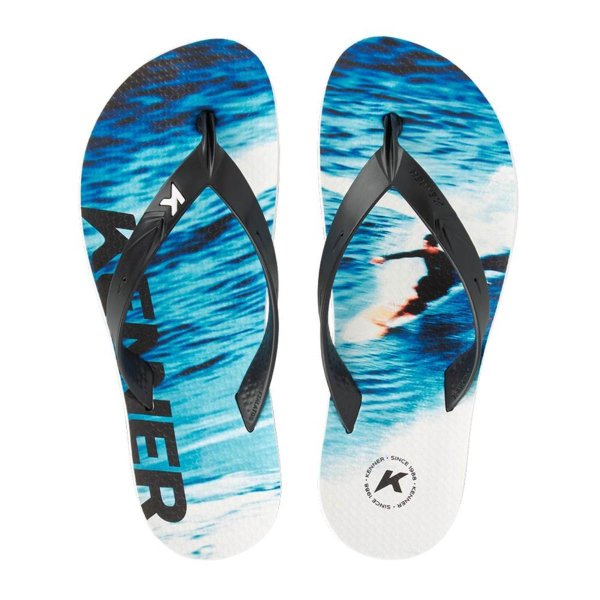 Chinelo Kenner Summer Surf Masculino - Azul e Preto