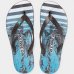 Chinelo Kenner Summer Tropicalia Masculino - Azul e Preto