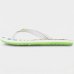 Chinelo Kenner Summer Tropicalia Masculino - Branco e Verde