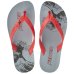 Chinelo Kenner Summer Tsunami Masculino - Cinza e Vermelho