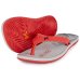 Chinelo Kenner Summer Tsunami Masculino - Cinza e Vermelho