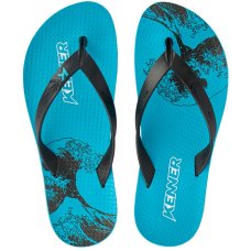 Chinelo Kenner Summer Tsunami Masculino - Preto e Azul
