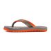 Chinelo Infantil Kenner Red Kids - Cinza e Laranja