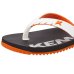 Chinelo Infantil Kenner Red Kids - Preto e Laranja