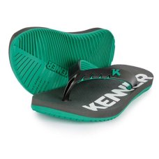 Chinelo Infantil Kenner Red Kids - Preto e Verde