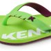 Chinelo Infantil Kenner Red Kids - Verde e Roxo