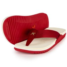 Chinelo Kenner Nk6 Pro U2 Masculino - Branco e Vermelho