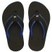 Chinelo Infantil Kenner Kivah Cushy Kids - Preto e Azul