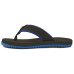 Chinelo Infantil Kenner Kivah Cushy Kids - Preto e Azul